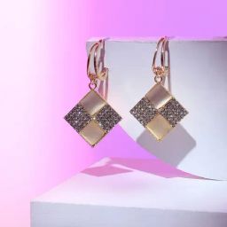 Sohi Gold Plated Designer Stone Casual Drop Earring For Women-image-46