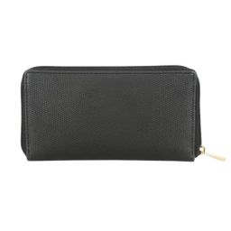 Baggit Black Textured Small Zip Around Wallet for Women-95