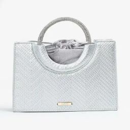 Code by Lifestyle Silver Women's Handbag-37