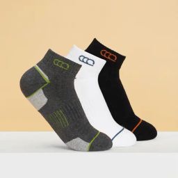 Ajile by Pantaloons Multicolor Striped Socks - Pack of 3-picture-15