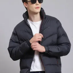 Monte Carlo Navy Regular Fit Quilted Jacket-picture-48