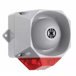 Werma Sounder Beacon 439 Series Red 115-230 V IP65 Wall Mount 98dB at 1 Metre, 439.110.68-image-46