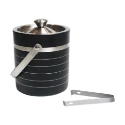 DAILY RITUALS Black Stainless Steel Ice Bucket with Lid & Tong-image-51