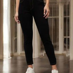Dolce Crudo Black Skinny Jeans-image-56