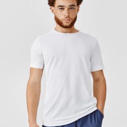 Decathlon Snow White Slim Fit Sports T-Shirt-image-54