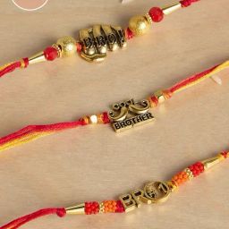 Pipa Bella Quirky Bro Rakhi - Set of 3-image-1