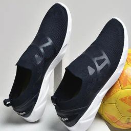 Woodland Men's Navy Walking Shoes-image-67
