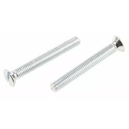 RS PRO Machine Screw M5x40 mm Steel Slot Countersunk, 9087429 (Bag of 100 pcs)-image-20