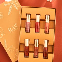 RAS LUXURY OILS Set Of 6 Tinted Lip Balm Miniature Set image 1