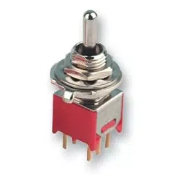 MULTICOMP PRO Toggle Switches SWITCH, PCB, DPDT, VERT, 2MD3T1B5M2RE-29