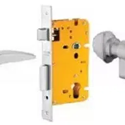 Dorset 60 mm Lever Handle Lock Set with Knob and Key Cylinder Patina ML HA OR-34