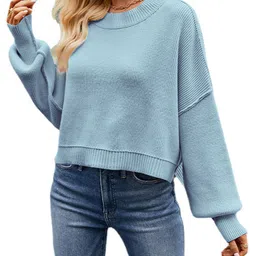 StyleCast Women Long Sleeves Round Neck Sweaters-picture-49