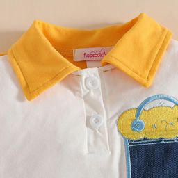 hopscotch 2-Pc Sunshine Smile Squad Jeans Set-picture-10