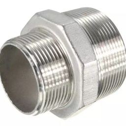 VIKAS 1 1/2 Inch Stainless Steel 316 Hex Nipple-image-27