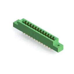 EDAC CARD EDGE CONN, DUAL SIDE, 24POS, TH, 305-024-521-202-23