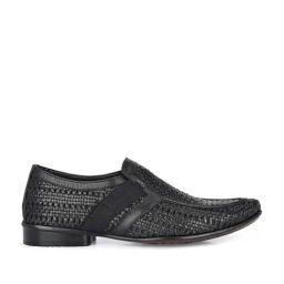 Hitz Men's Black Casual Loafers-image-62