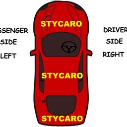 STYCARO Side Halogen Mirror Indicator Light Lamp Compatible With Maruti Ertiga 2012-2016 Model Yellow (Right Driver Side) image 5