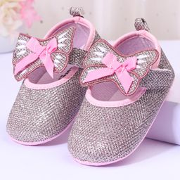 Cute Walk by Babyhug Booties With Velcro Closure - Pink-image-62