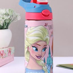 Disney Frozen Stainless Steel Single Wall Sipper Bottle Pink - 500 ml-image-41