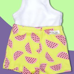 Snugkins Potty Training Shorts for Toddlers,Boys & Girls | 100% Cotton (Size 4, 4-5 Years) - Pack of1 - Watermelon-16