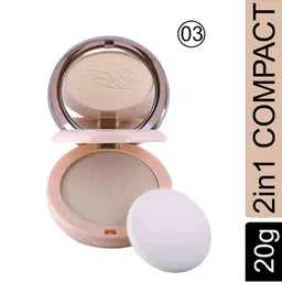 Fashion Colour Nude Makeover 2-In-1 Oil Control Compact Face Powder 20 g - Shade 03-24