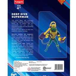 Funskool Superman Deep Dive Action Figure Multi Colour - Height 16.5 cm image 4