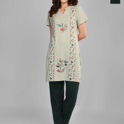 Duchess Women Printed Night suit-image-12
