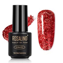 ROSALIND Long Lasting UV LED Soak-Off Gel Nail Polish - Shade W03-image-48