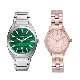 Fossil Everett Unisex Set Of 2 Printed Analogue Watches 27600710-1-13144838-1 image 1