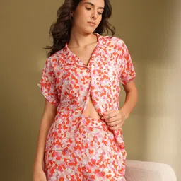 ETC Geometric Print Pyjama Set-picture-34