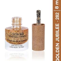 Colorbar Vegan Nail Lacquer Golden Jubilee 282 - 8 ml-image-39