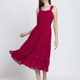 SHAYE Pink Casual Dress-picture-35