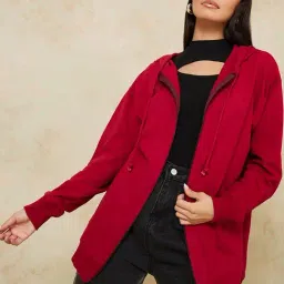Styli Zip Through Oversized Longline Hoodie-picture-45