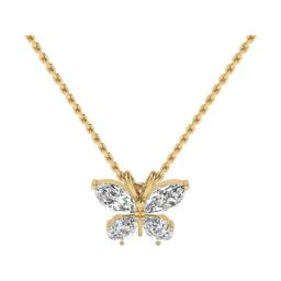 SHINE ETERNAL Lab Grown 18k (750) Yellow Gold Pendants for Women-image-55