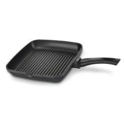 Prestige Omega Die Cast Black Aluminium 28 cm Square Grill Pan-picture-11