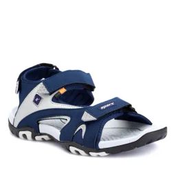 Sparx Navy & Light Grey Floater Sandals-image-53