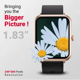 Fire-Boltt Ninja Call Pro Plus BT Calling Smartwatch with AI Voice Assistance (Active Gold Black) image 3