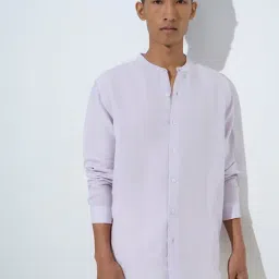 ETA by Westside Lilac Relaxed-Fit Shirt-image-40