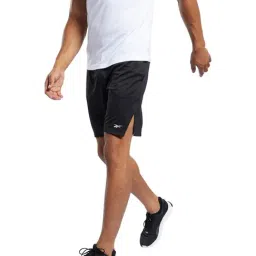 Reebok Black Regular Fit Shorts-image-37