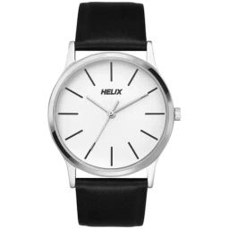 Helix By Timex Men White Round Dial Analog Watch - TW054HG00-9