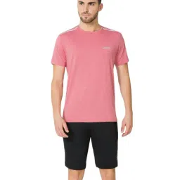 Van Heusen Performance Regular Fit Swift Dry High Stretch Solid Knit Shorts - Black-6