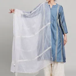 Folksong By W White Embroidered Dupatta-35