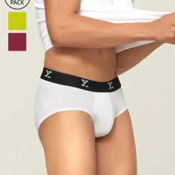 XYXX Assorted Briefs - Pack of 3-image-38