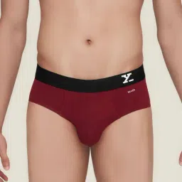 XYXX Dark Maroon Regular Fit Briefs-picture-43