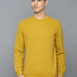 Louis Philippe YellowRegular Fit SweatShirt-picture-38