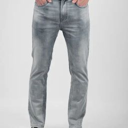 Numero Uno Grey Slim Fit Jeans-image-99