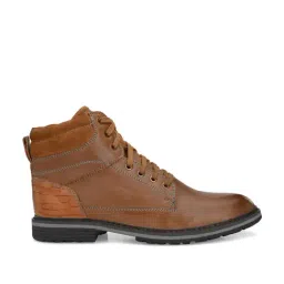 Delize Men's Tan Derby Boots-image-73