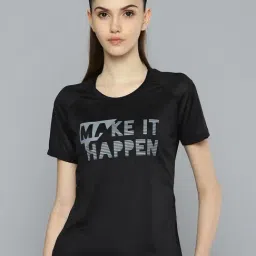 ALCIS Black Graphic Print T-Shirt-image-96