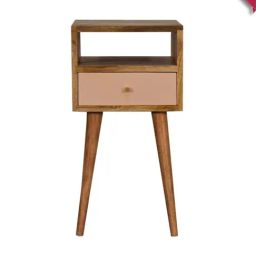 Artisan Furniture Solid Brown Mango Wood Side Table-image-20