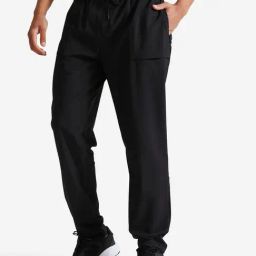 Domyos by Decathlon Black Slim Fit Sports Trackpants-image-67